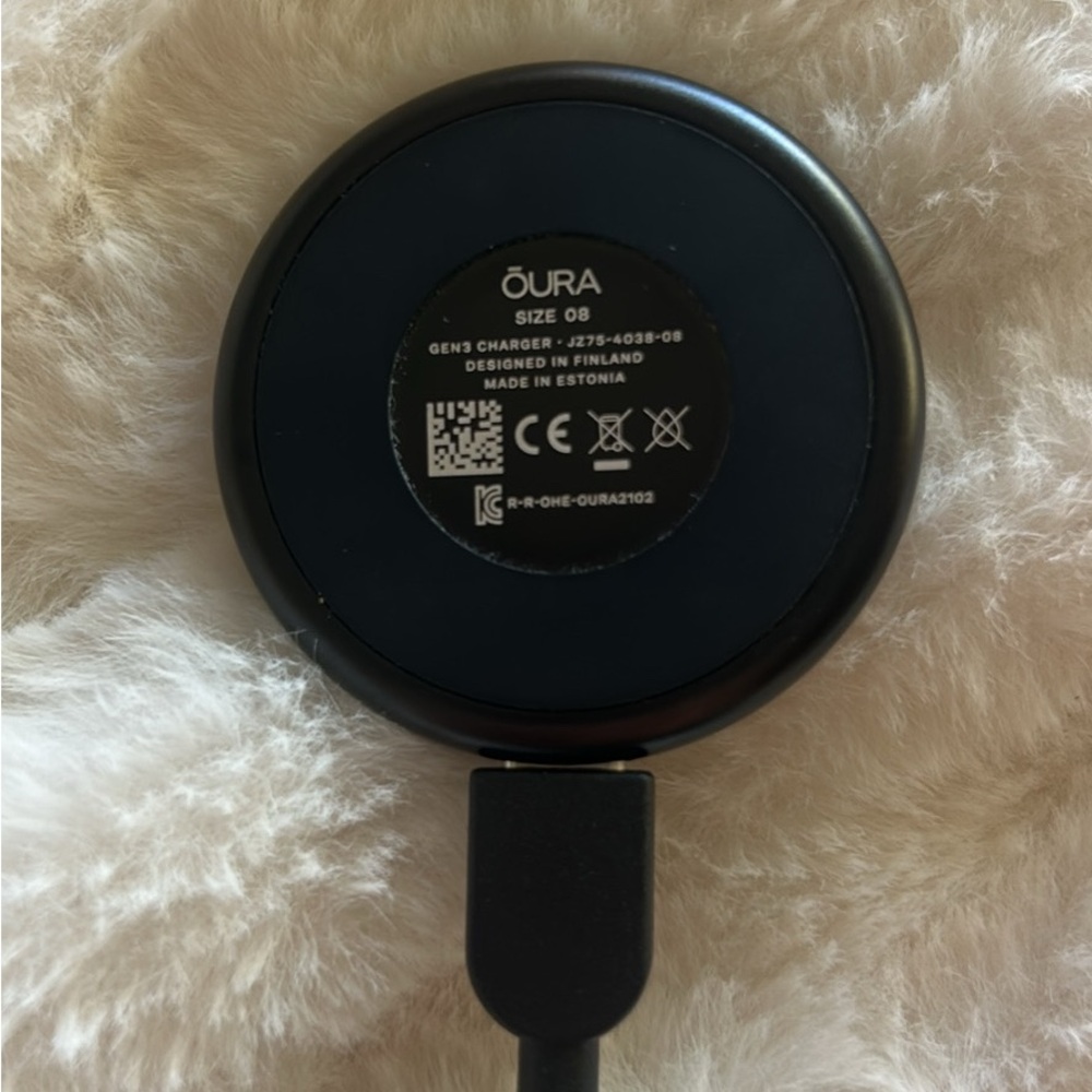 OURA GEN 3 SILVER RING SIZE 8 - Picture 4 of 4